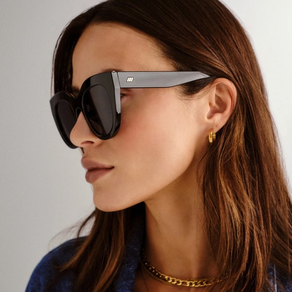 New Air Heart Black Smoke Mono Cat Eye Le Specs main image 4
